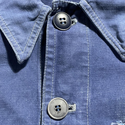 50-60s フランス軍 刺繍タグ Metis フレンチワークジャケット 詳細写真11