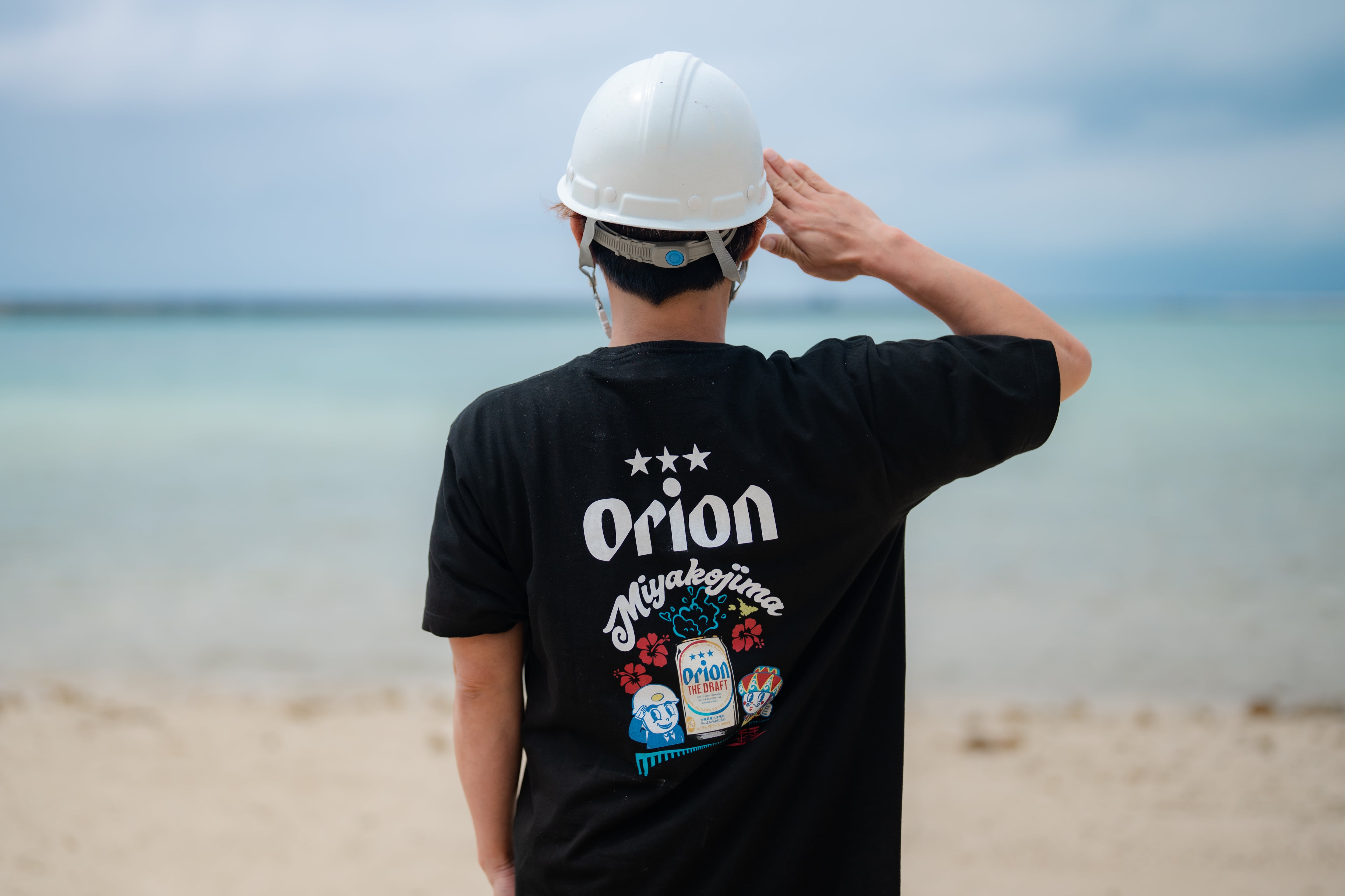 オリオン×美ら島 コラボTシャツ 伊良部大橋ver｜宮古島 沖縄 お土産