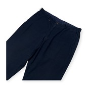 Papas パパス ピケ風 コットン パンツ ストレッチ ボトムス サイズ 50 (L) /メンズ/ネイビー/薄手