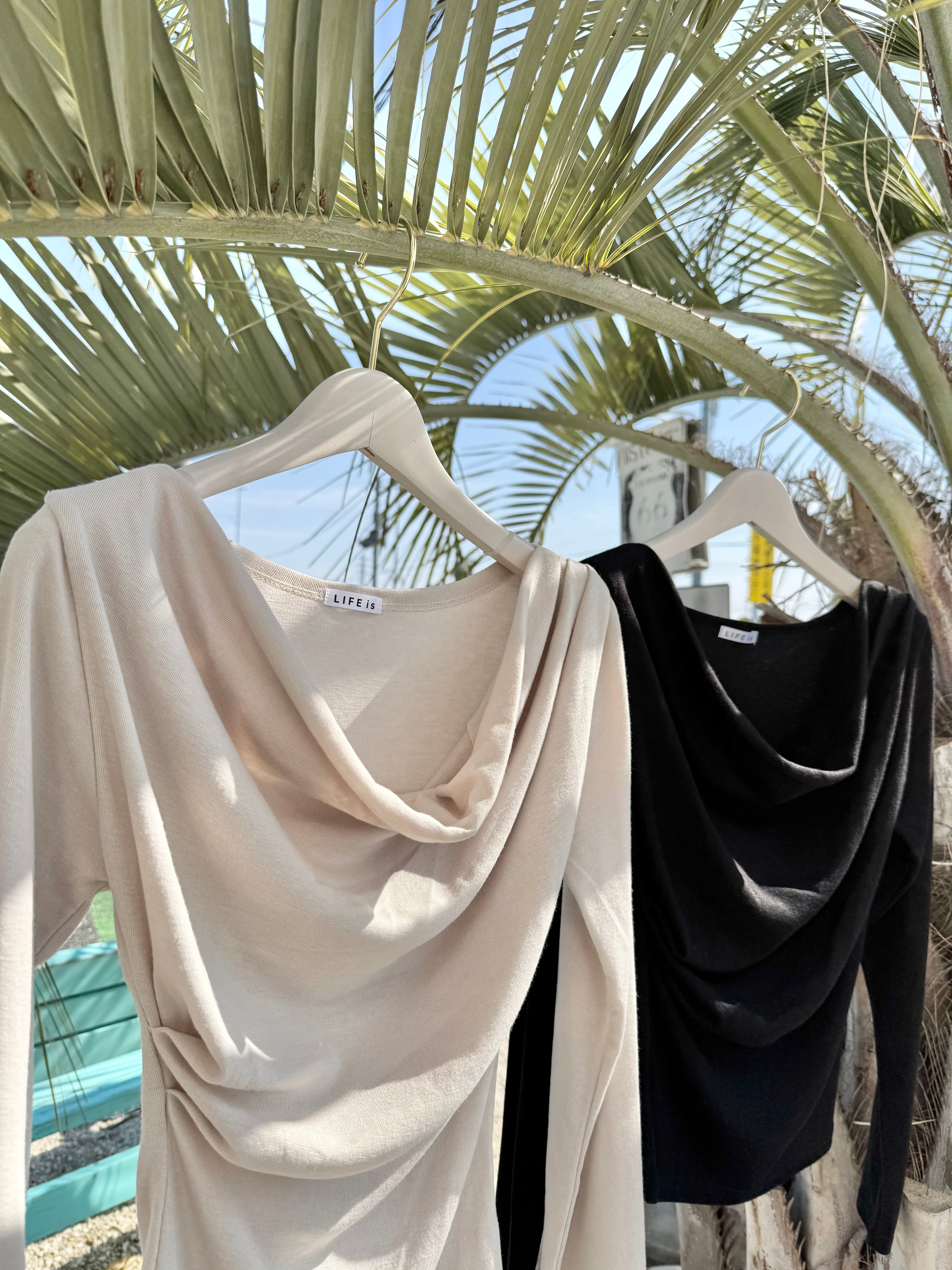 【レディース】ドレープトップス ¥3,990(4,389)