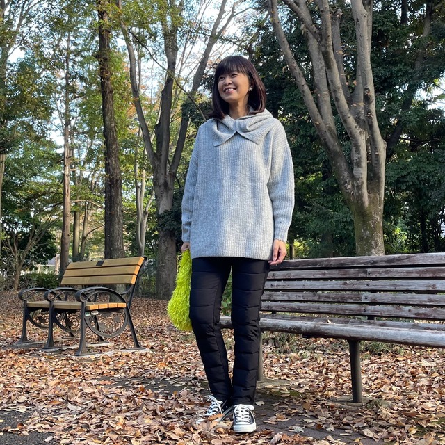 バラクラバ付 ニット}
