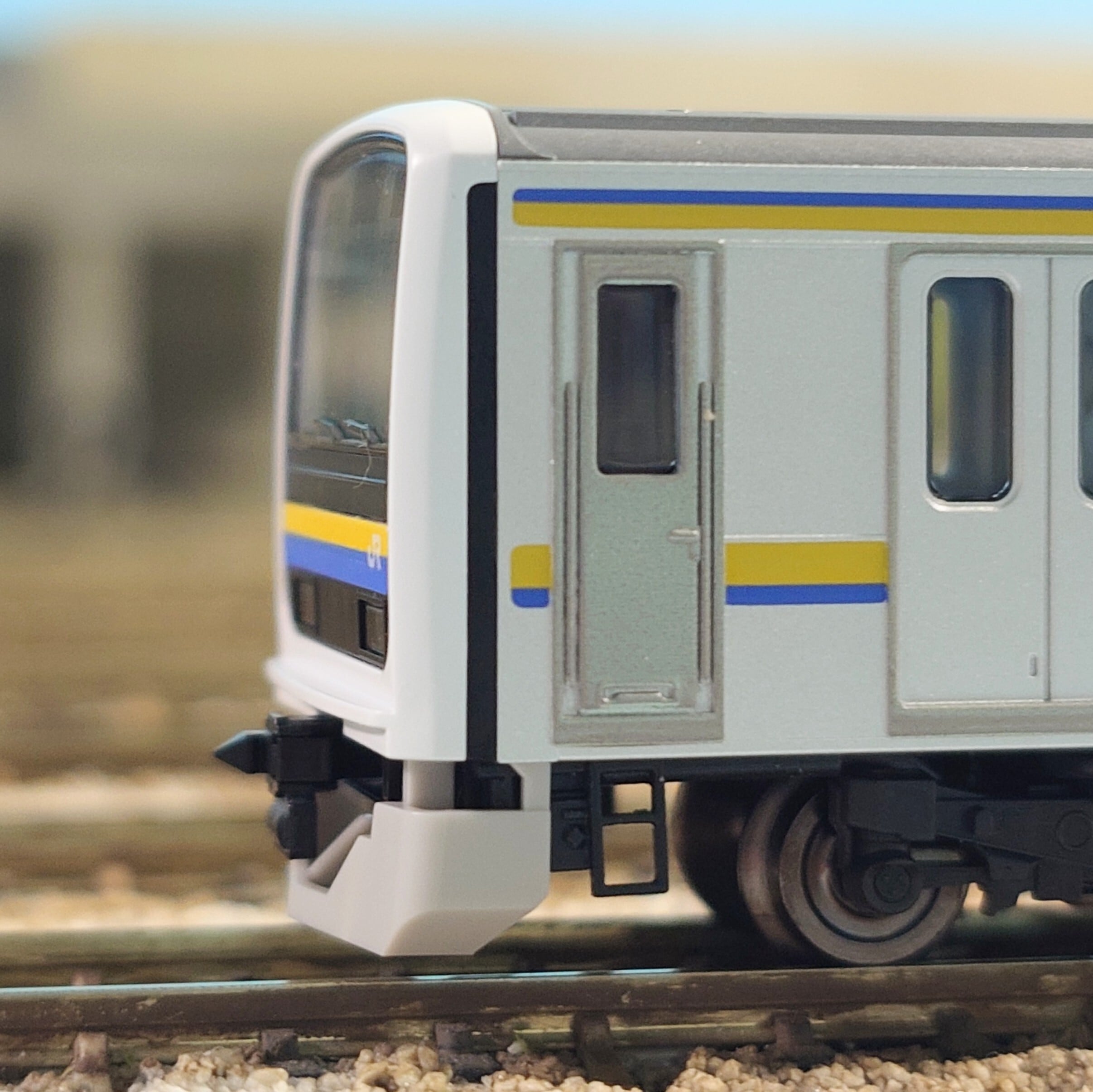 TOMIX 209系2100番台(房総色)」用トイレタンク、車端部床下機器6両分