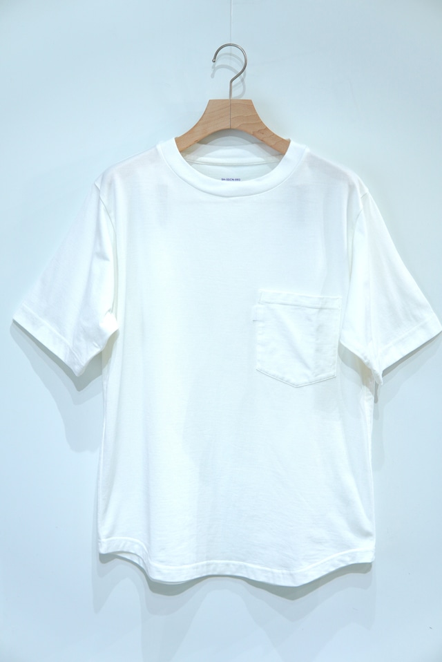 S H / POCKET S/S T-SHIRT - Lady's - WHITE/ F