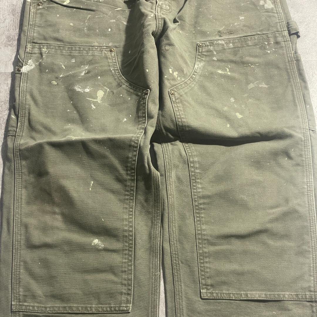 モスグリーン ダブルニー Carhartt B136 MOS 34×30 | ib2