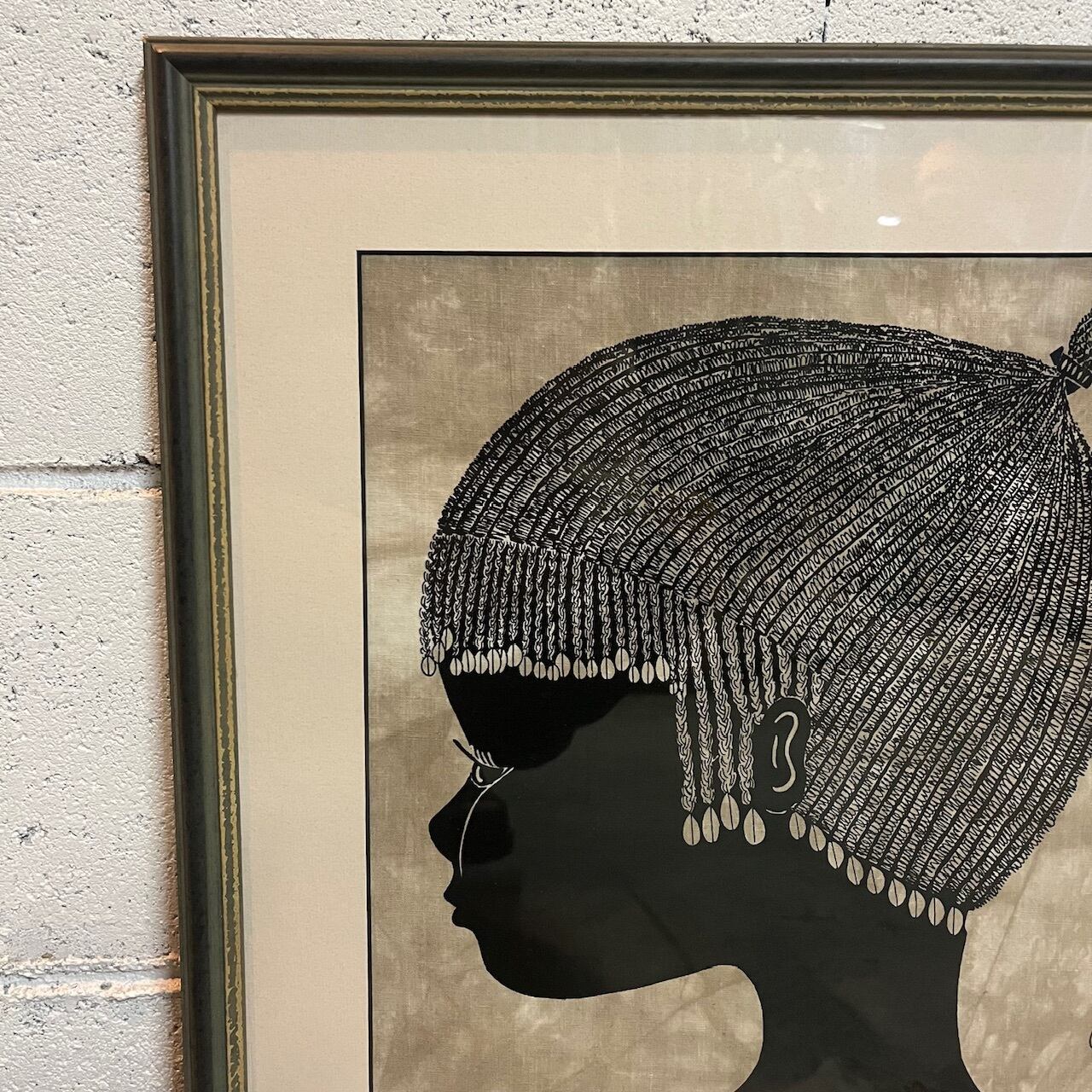 Heidi Lange /ハイジランゲ 1988 アート パネル プリミティブ 北欧