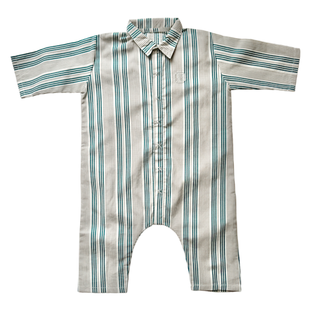 Jumpsuit (Green Stripe)