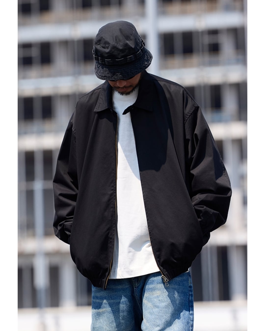 ジャケット・アウター coach downcoat Full Zip-Up Wide Silhouette Coach Jacket x00726 | XPOSE