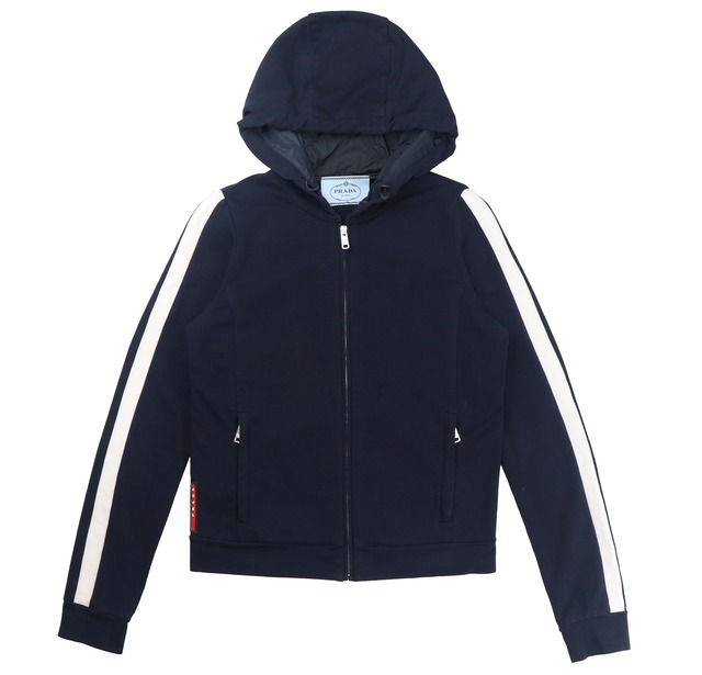 PRADA NylonDockingZipUpHoodie