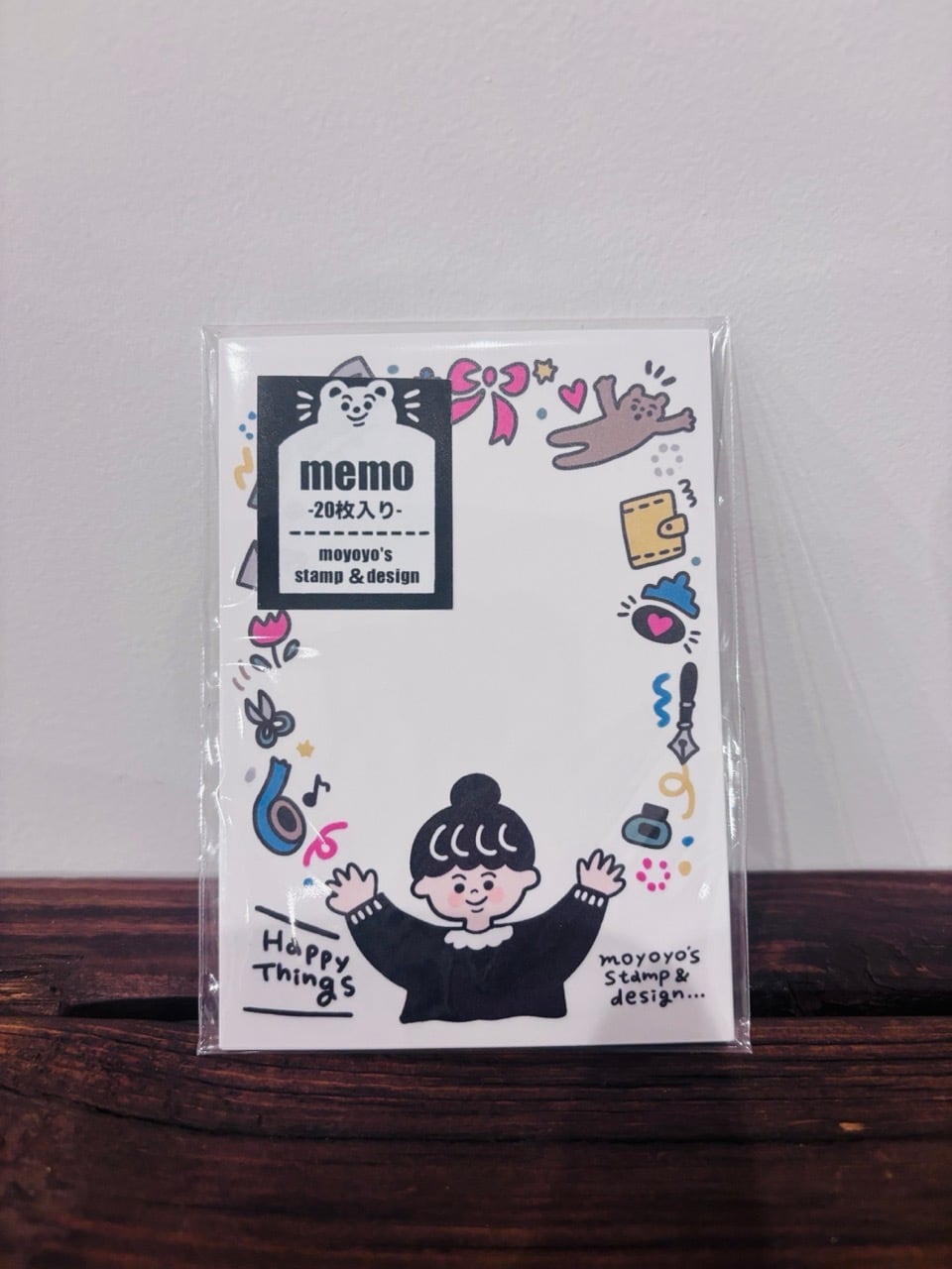 moyoyo's stamp&design Happy Things memo MY01