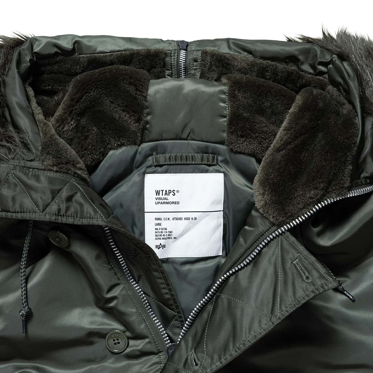 Wtaps x ALPHA INDUSTRIES N-2B Core Spec-