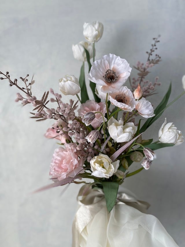 成人式 ドライフラワー花束(LLサイズ)くすみピンクブーケ前撮り・卒業式・記念日 成人式 ドライフラワー花束(LLサイズ)くすみピンクブーケ前撮り・卒業