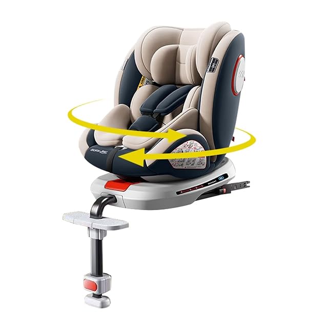 Jovikids チャイルドシート ISOFIX、 0か月~12歳頃 360°回転式 i-Size