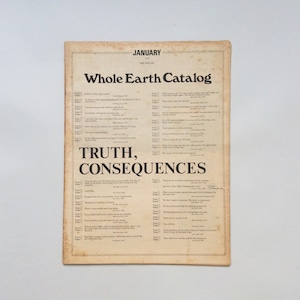 Whole Earth Catalog January 1971