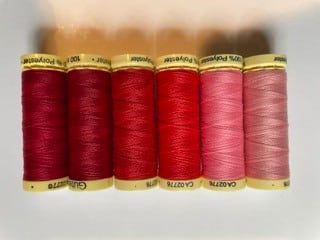 ギッターマン　ポリエステル糸セット Gutermann ＆ Sulky thread