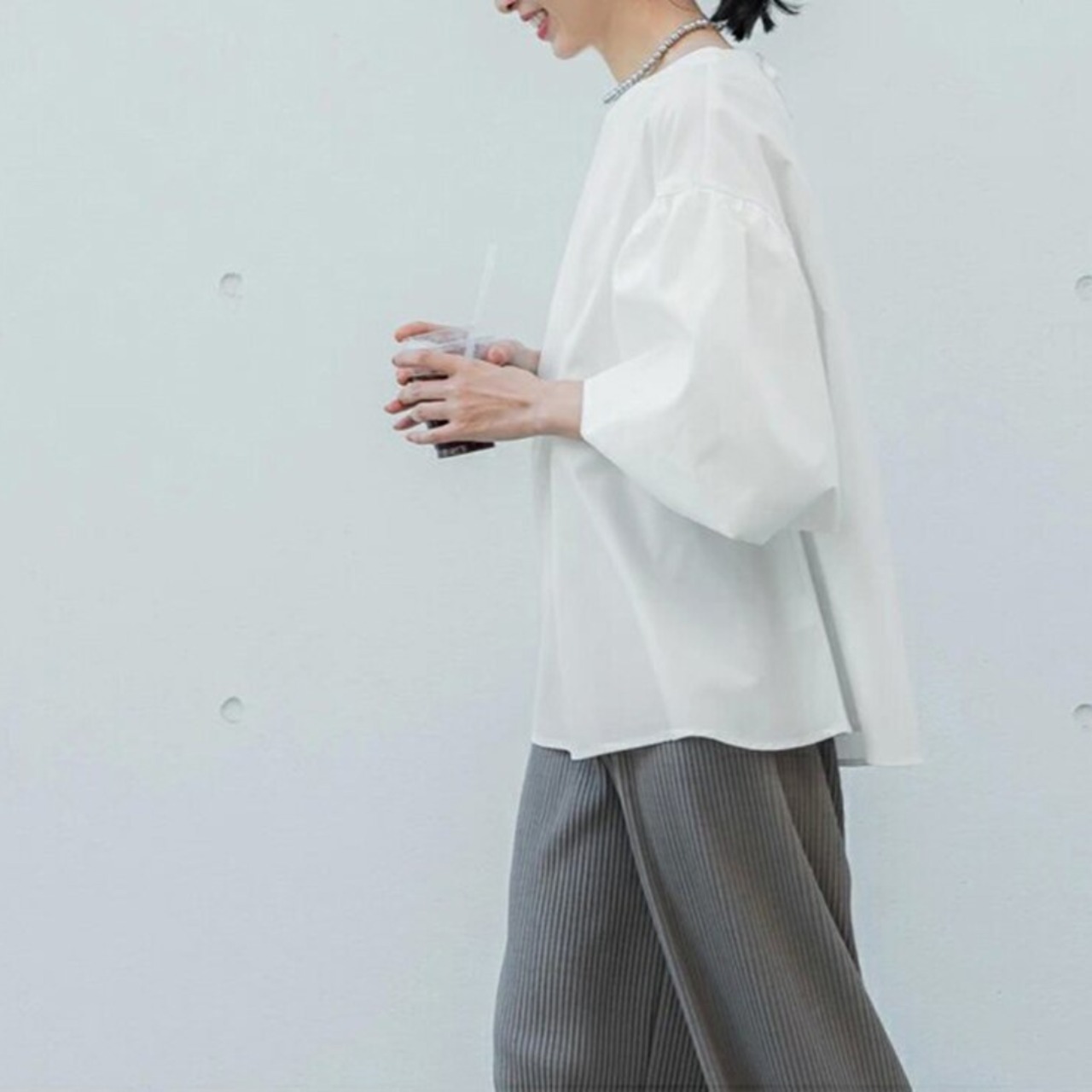 Balloon Sleeve Shirt / バルーン スリーブ シャツ