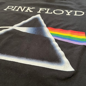 【USA古着】バンドTシャツT PINK FLOYD ピンクフロイド 狂気 The Dark Side of the Moon 名盤 バンt ロックt 3XL