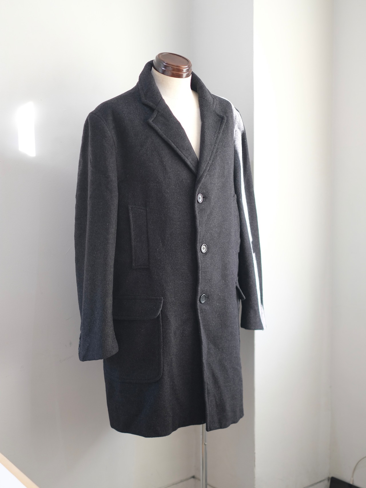 00's italy wool coat