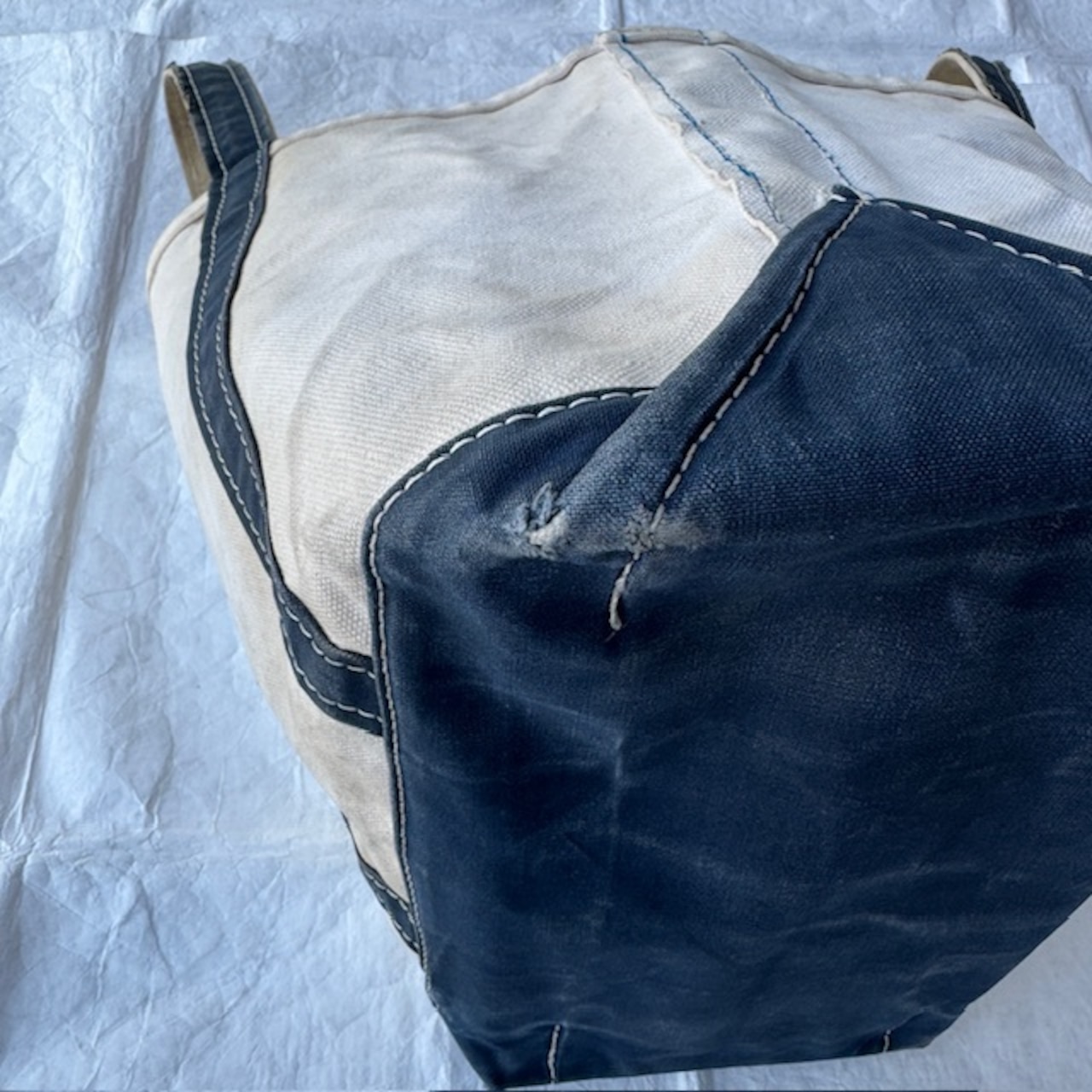 L.L.Bean ボートアンドトート M ネイビー 80s 画像14