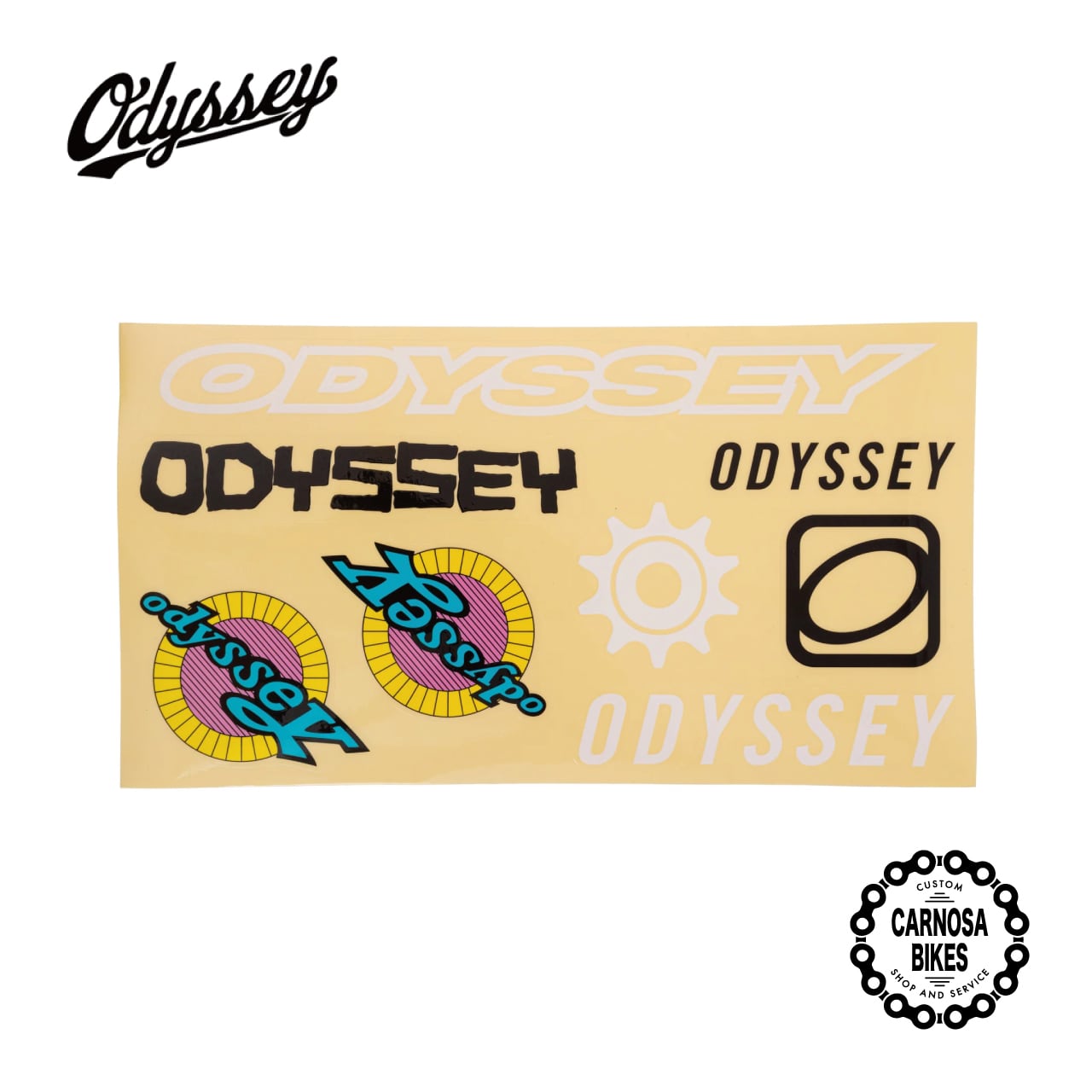 DURCUS ONE】STICKER PACK [ステッカーパック] | 【CARNOSA BIKES