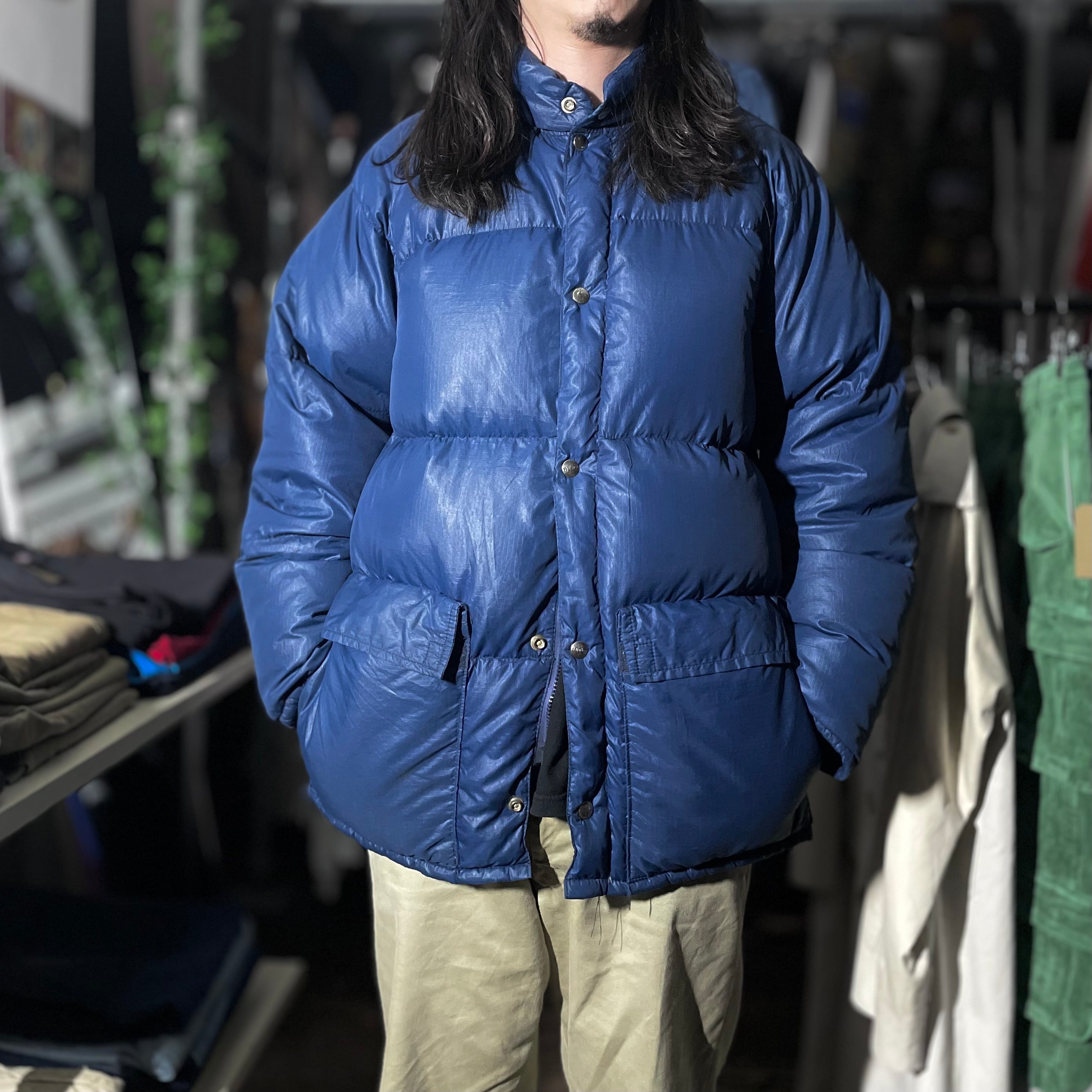 と*ん様 CANADIAN TRAIL Squire ダウンジャケット ネイビー 1980's 