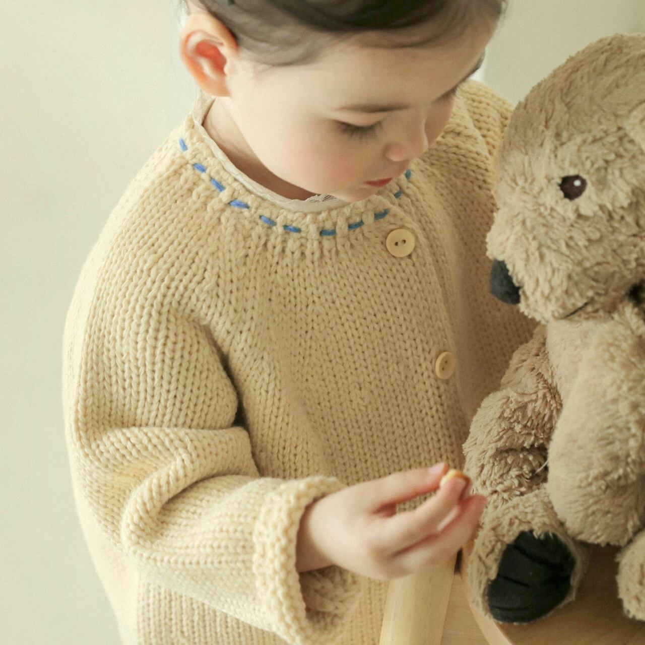 «sold out»«bien a bien» クレールニットカーディガン 2colors