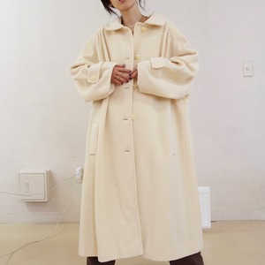 Oversized wool coat