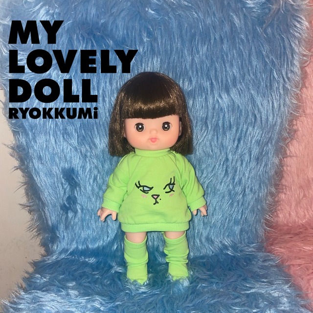 (お人形服) FACE.MTM＋SOCKS SET / LIGHT GREEN