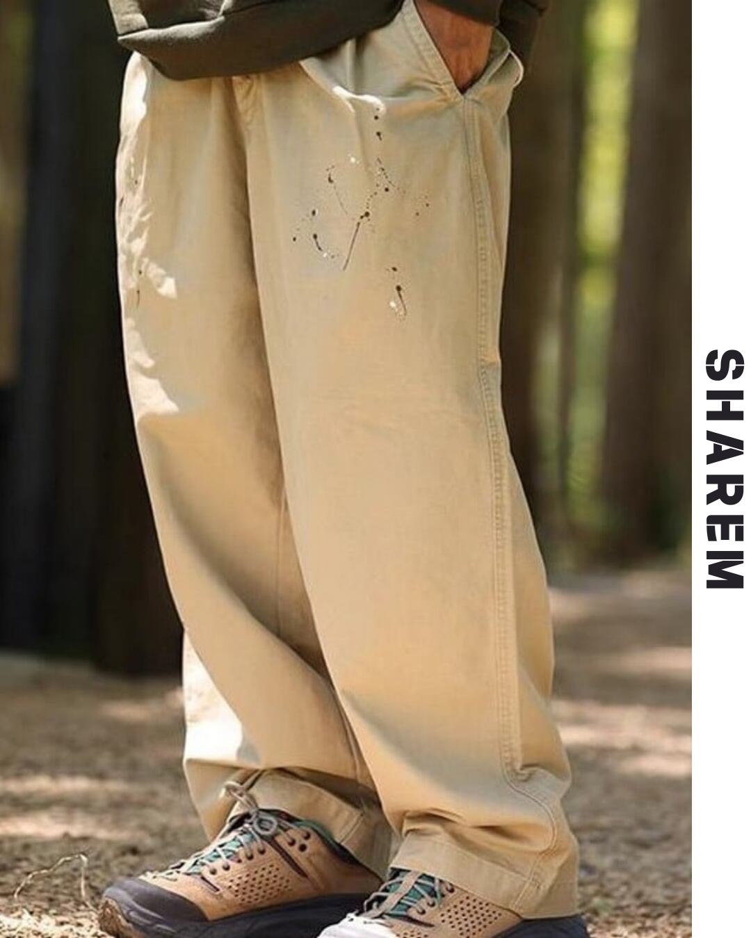 straight pants B0050