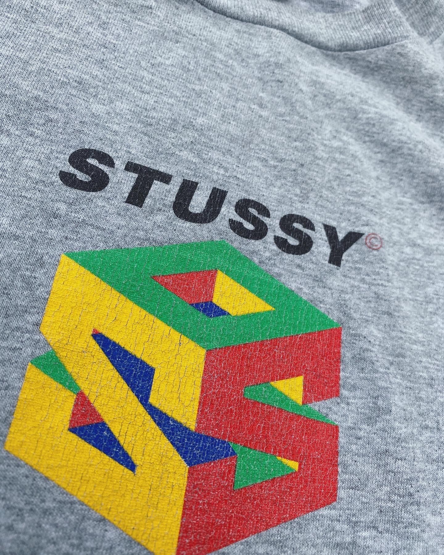 90s STUSSY made in USA. Nintendo 64 logo hommage tee(T10401) | time