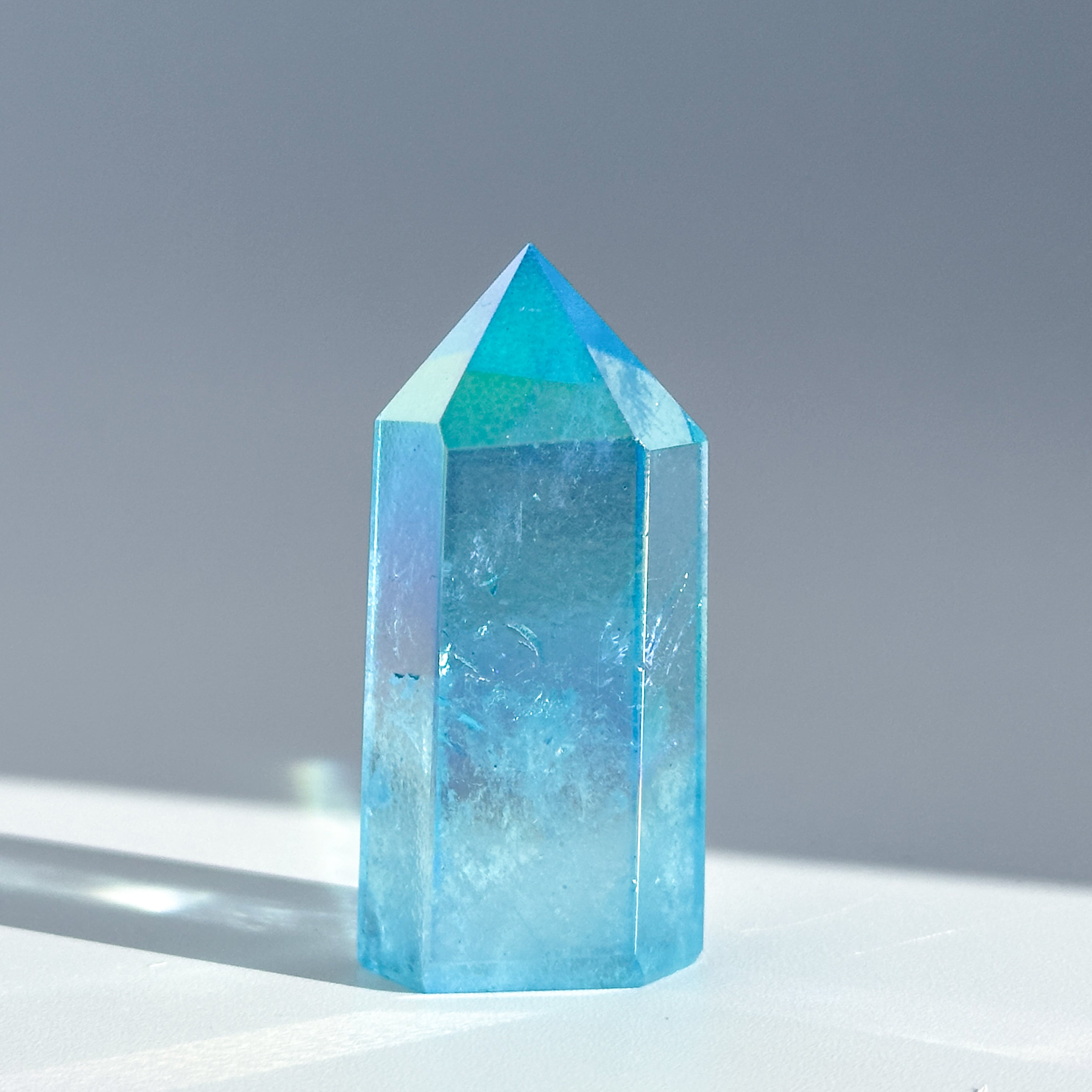 アクアオーラクォーツ タワー 65✧ Aqua Aura Quartz ✧天然石・鉱物・パワーストーン