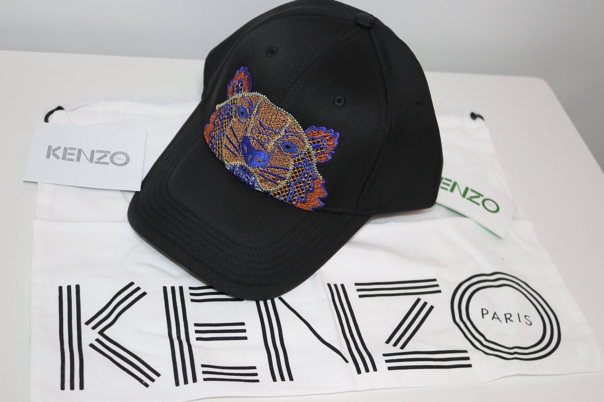 KENZO キャップ タイガー ユニセックス ケンゾー 保存袋 巾着