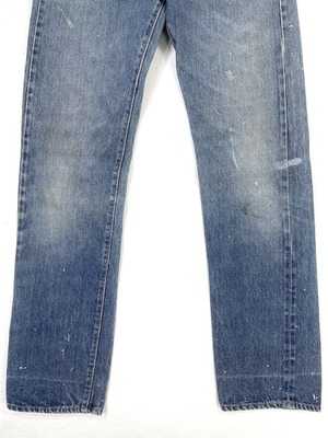 M-110  リーバイス Levis501古着 1978年66後期赤耳 米国製刻6　W 72cm  股下 79cm　