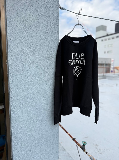 TACOMA FUJI RECORDS / DUB SAWYER SWEATSHIRT designed by Tomoo Gokita