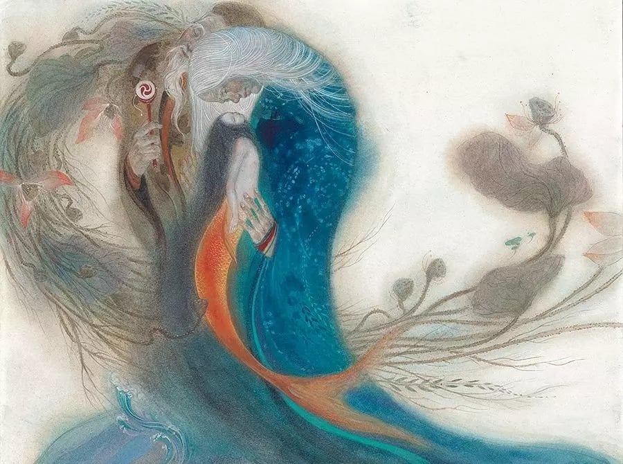 赤い蝋燭と人魚 赤珊瑚ver. 100体限定｜sheep×塚田貴士 | sumart