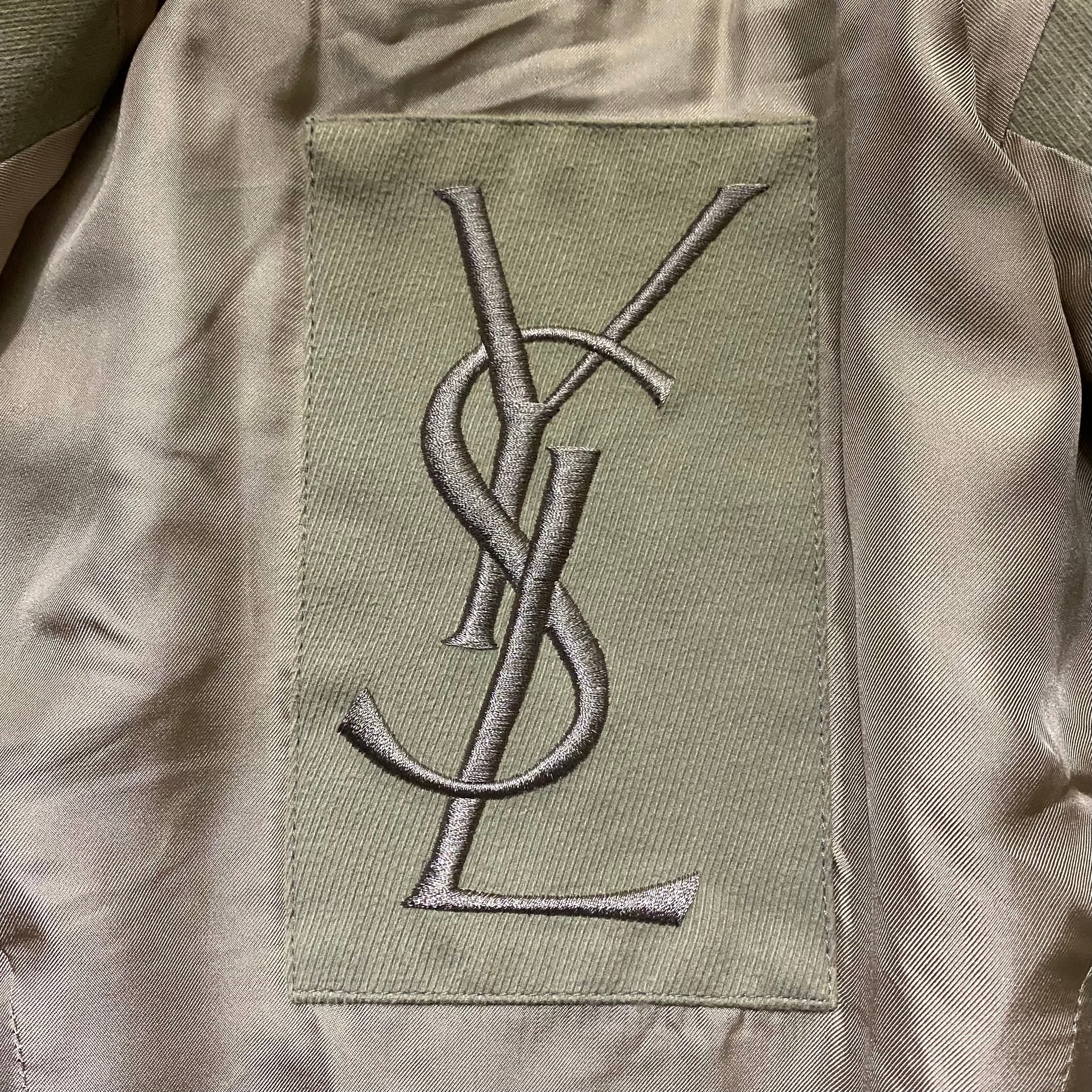 YVES SAINT LAURENT RIVE GAUCHE safari jacket designed by Stefano 