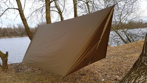 BUSHMEN ブッシュメン Trap ULTRALIGHT 3×3 ハンモック 超軽量 カラビナ パラシュート 耐水 レスキューシート タープ