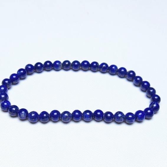 ラピスラズリ ブレスレット 5mm 一点物 メール便可 [M便 1/10] 111-48408
