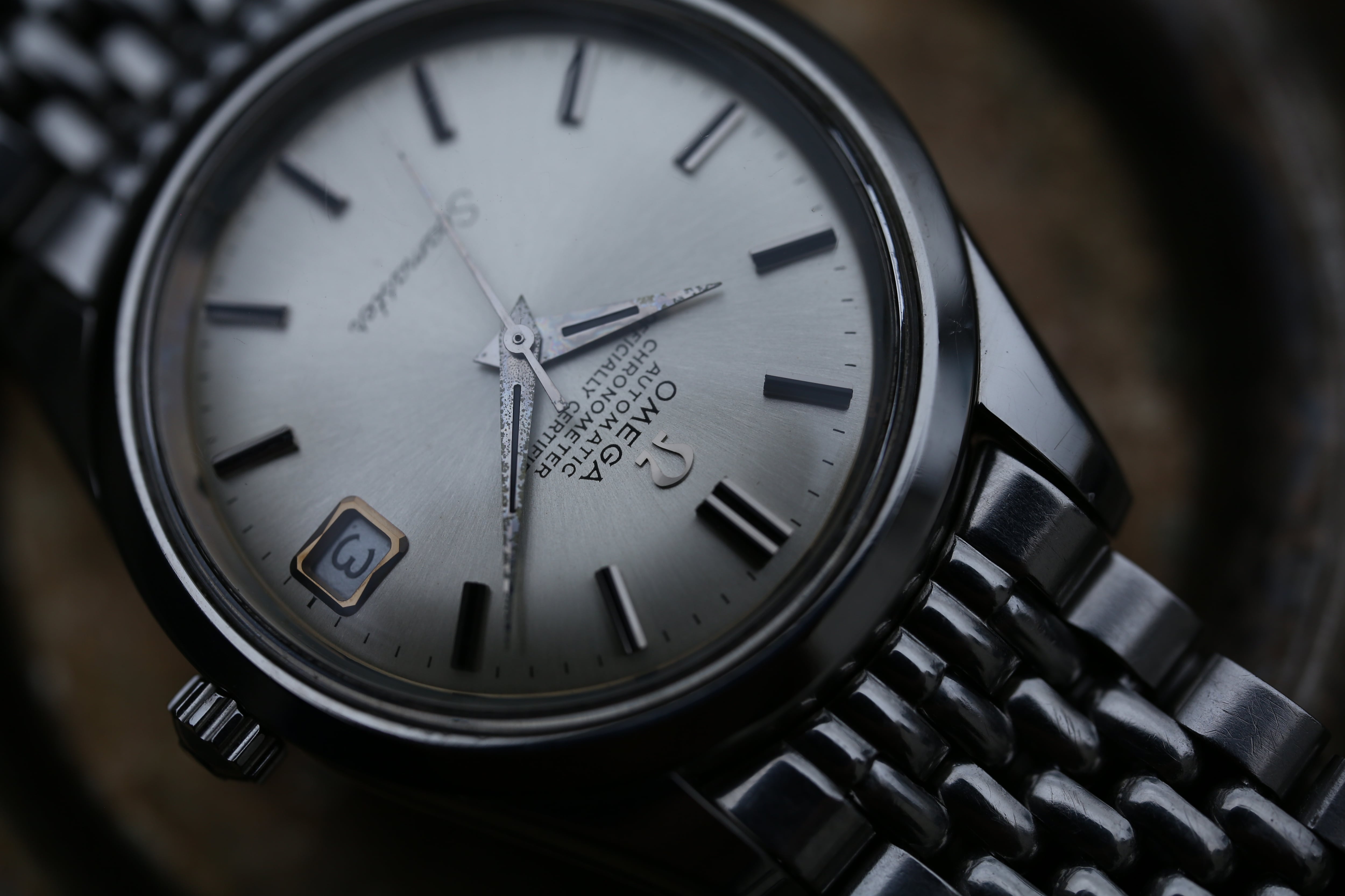 OMEGA】 1967年製 オメガ シーマスタークロノメーターデイト ライス