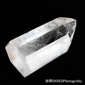 【海響(MIKI)セレクト レムリアンクォーツ ポイント #7】クリスタルクリアリング＆チャージ付き 浄化、保護、ヒーリング、瞑想に 送料無料