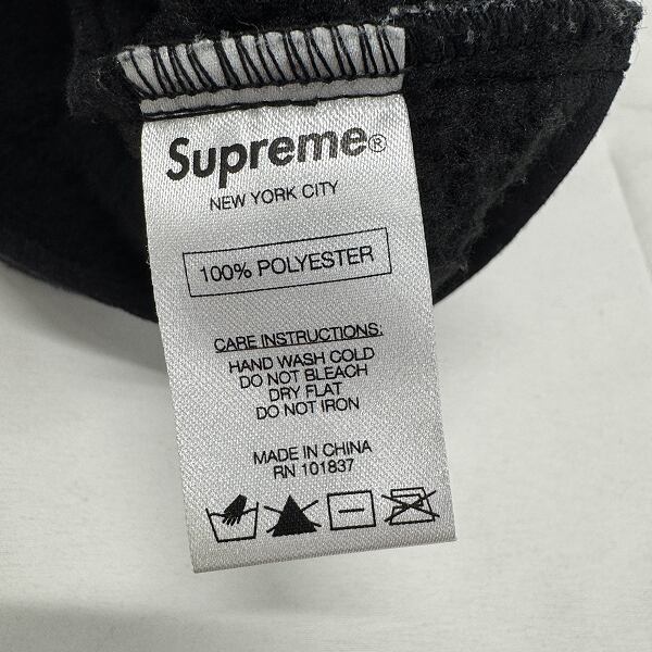 Supreme/シュプリーム【15AW】Fleece Neck Gaiter Black ネック