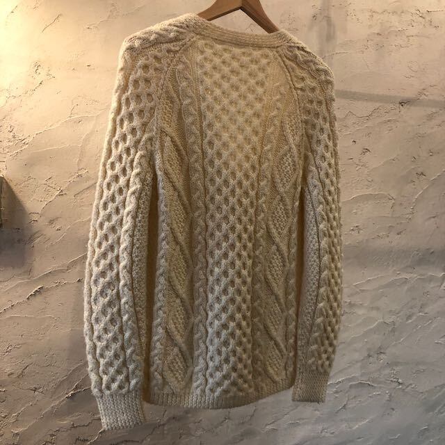 vintage fisherman knit cardigan ヴィンテージ フィッシャーマン