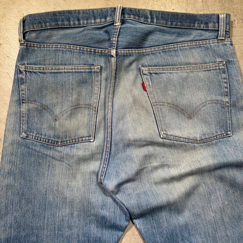 70's LEVI'S リーバイス 505 デニム Big E 刻印5 平行ステッチ 70's LEVI'S リーバイス 505 デニム Big E 刻印5 平行ステッチ