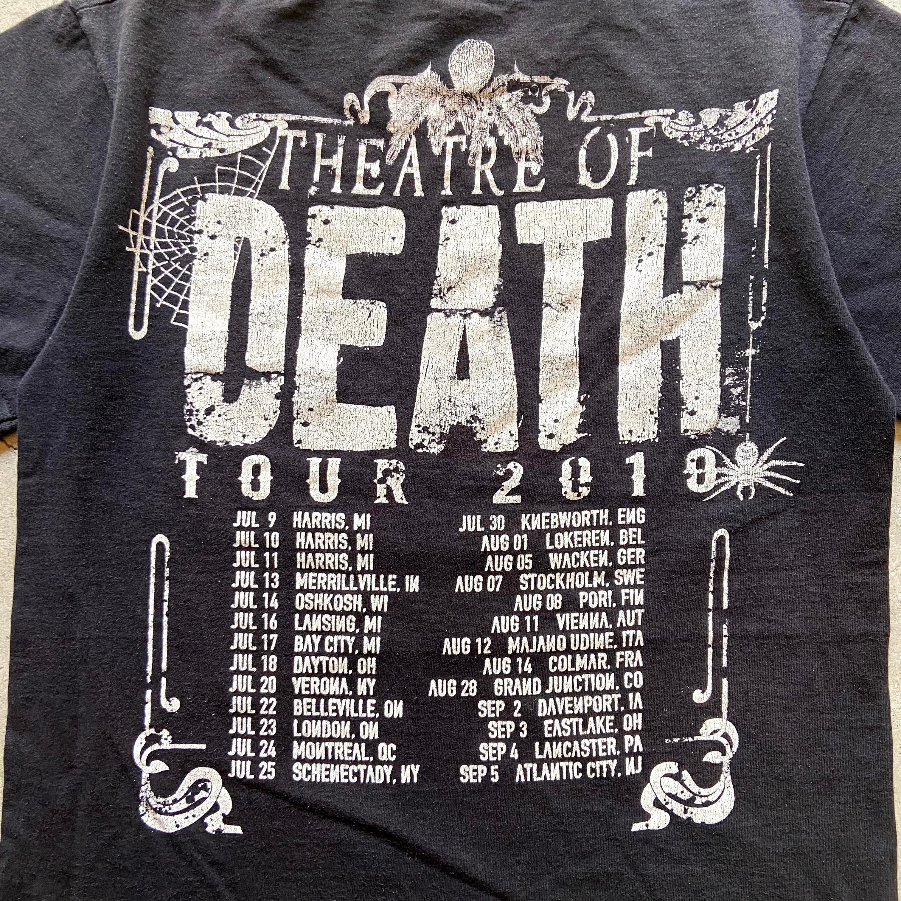 ALICE COOPER アリス・クーパー THEATRE OF DEATH アーティストTシャツ