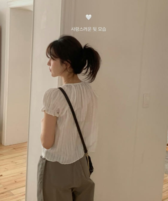 (予約) miel / Ruba blouse 4color