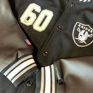 NFL Oakland Raiders(オークランドレイダース) スタジャン NFL Oakland Raiders(オークランドレイダース) スタジャン
