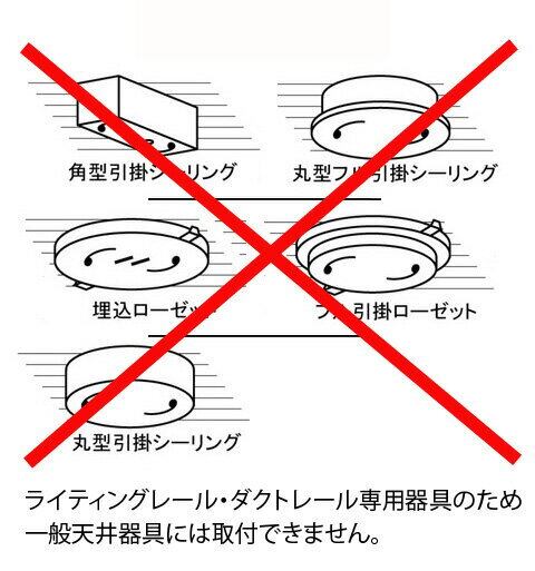 ダクトレール用器具ソケット 1灯用 【オーダーカット】【天井用