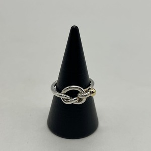 ティファニー TIFFANY ラブノット リング 11号 SV YG コンビ