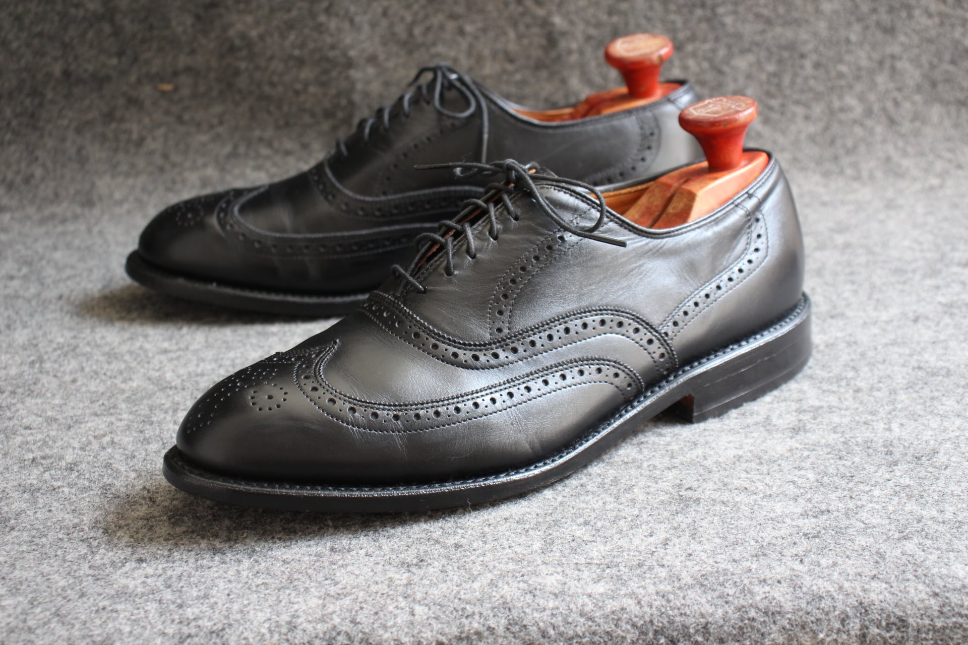 【Allen Edmonds】プレーントゥ ドレスシューズ US9E 27.5 Allen Edmonds】プレーントゥ ドレスシューズ US9E 27.5 - メルカリ