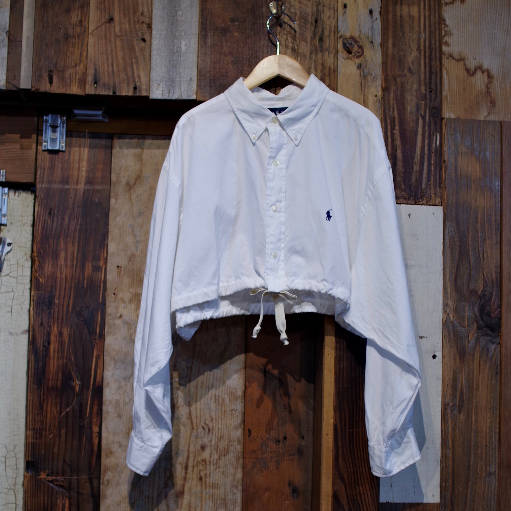 Re make Ralph Lauren Short Length Shirt / リメイク ラルフローレン ...