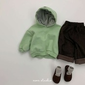 〖取寄〗韓国子供服 / 26winter / aoustudio /ポポ ロールアップ パンツ / キッズ服 *XS~L*
